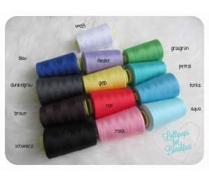 Overlockgarn 5000 Yards - gelb